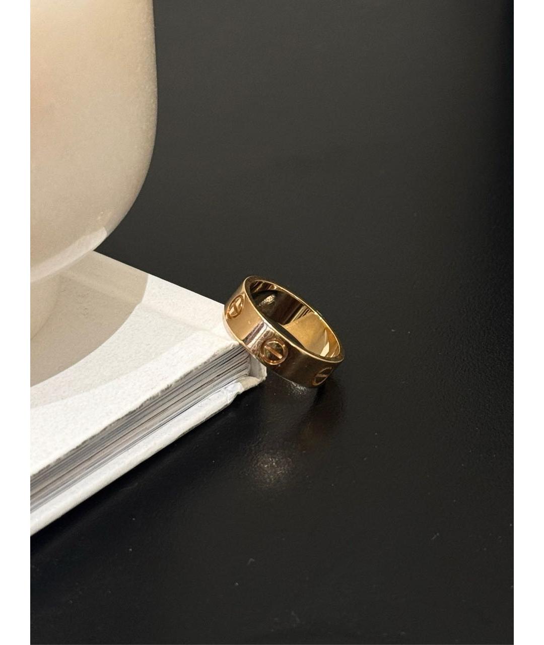 CARTIER Золотое кольцо из розового золота, фото 3