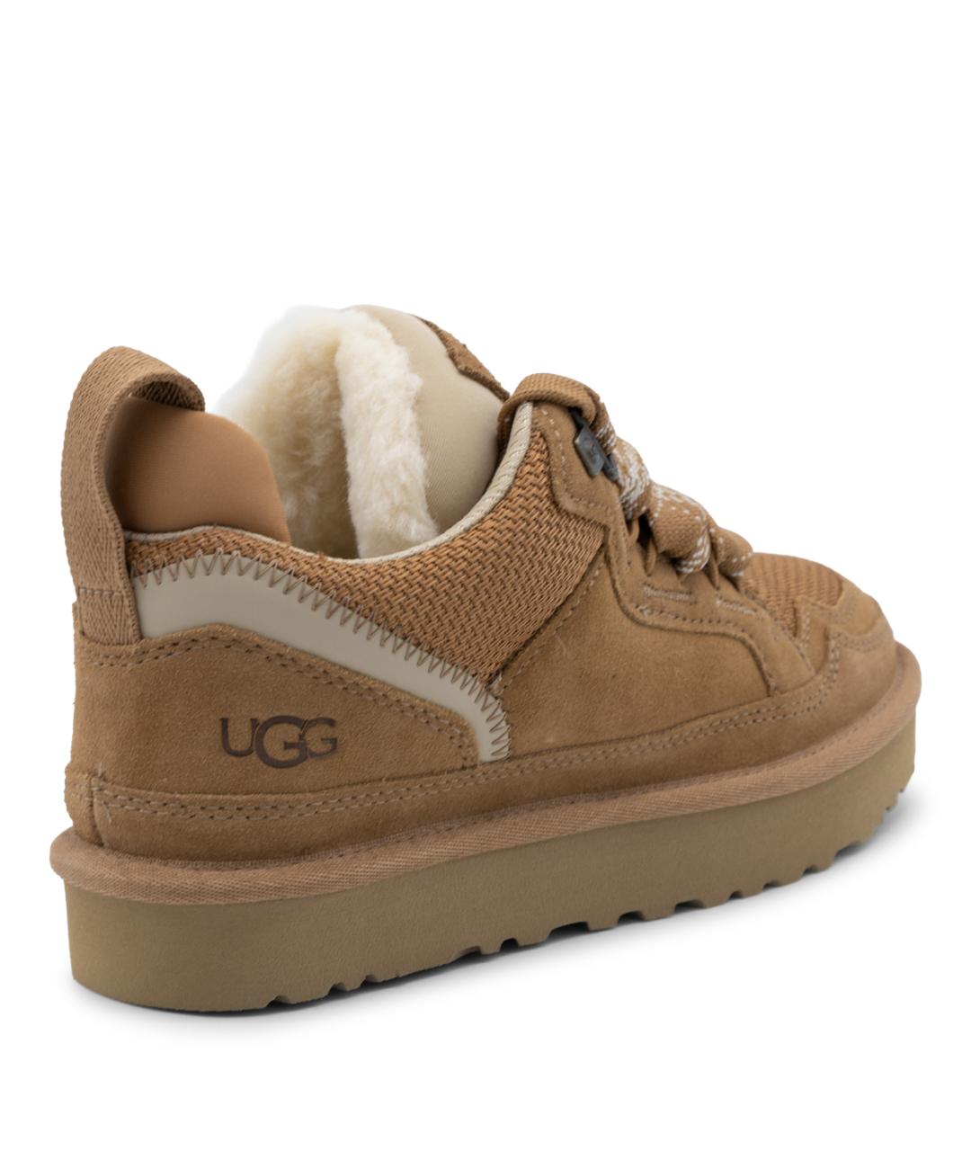 UGG Коричневые замшевые кроссовки, фото 3
