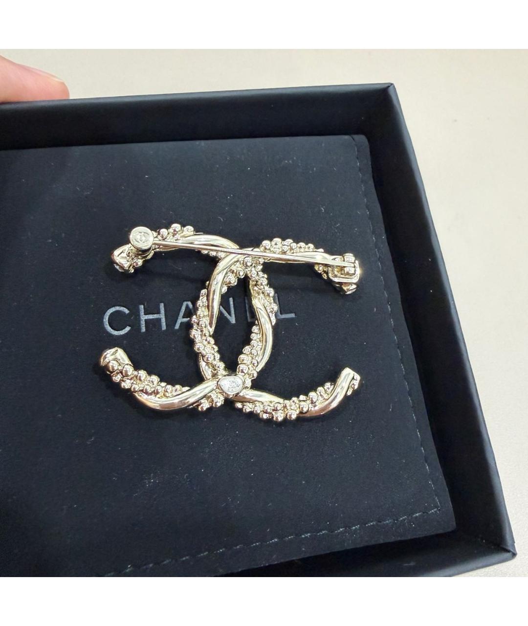 CHANEL Золотая булавка / брошь, фото 7