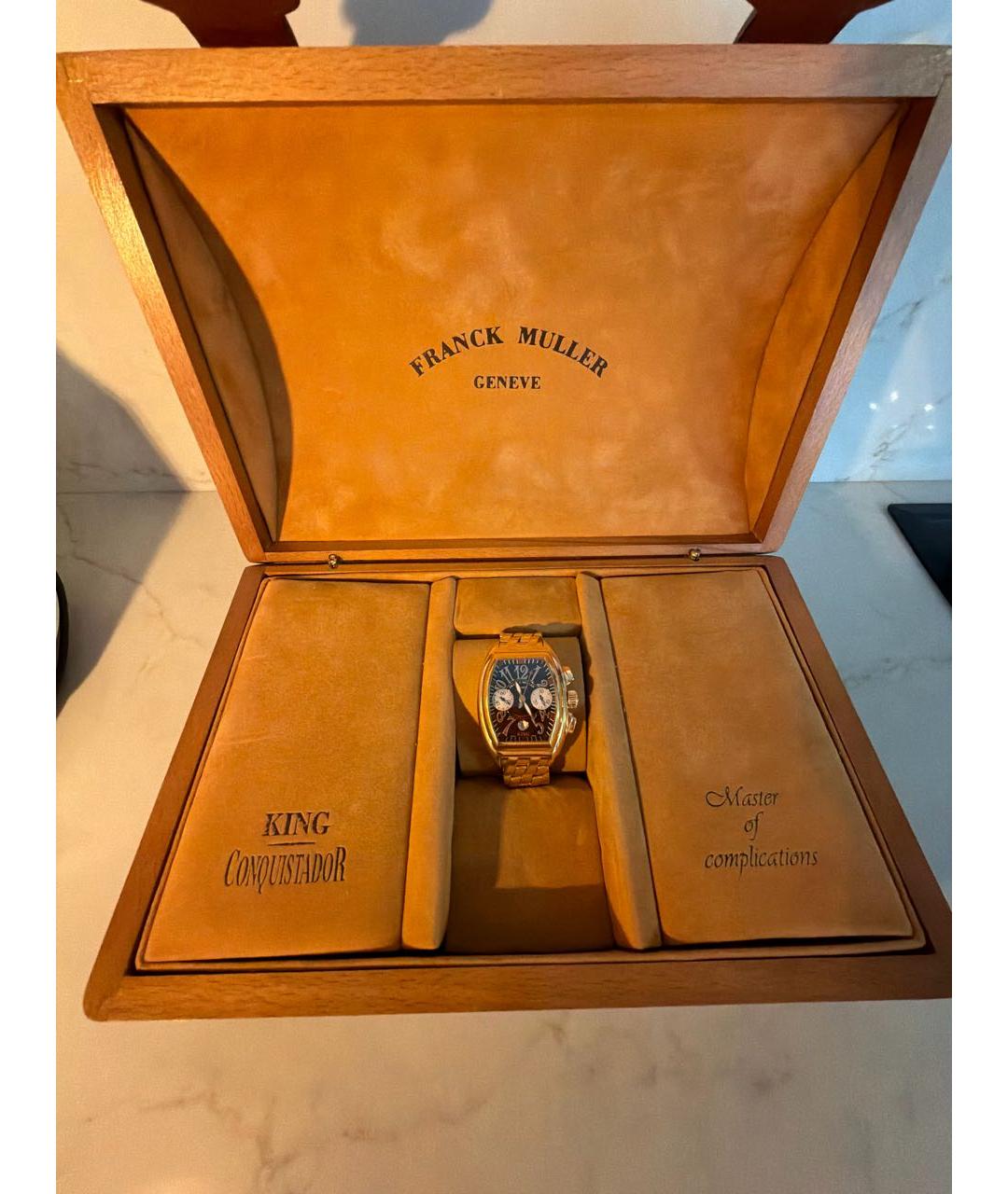 FRANCK MULLER Золотые часы из желтого золота, фото 3