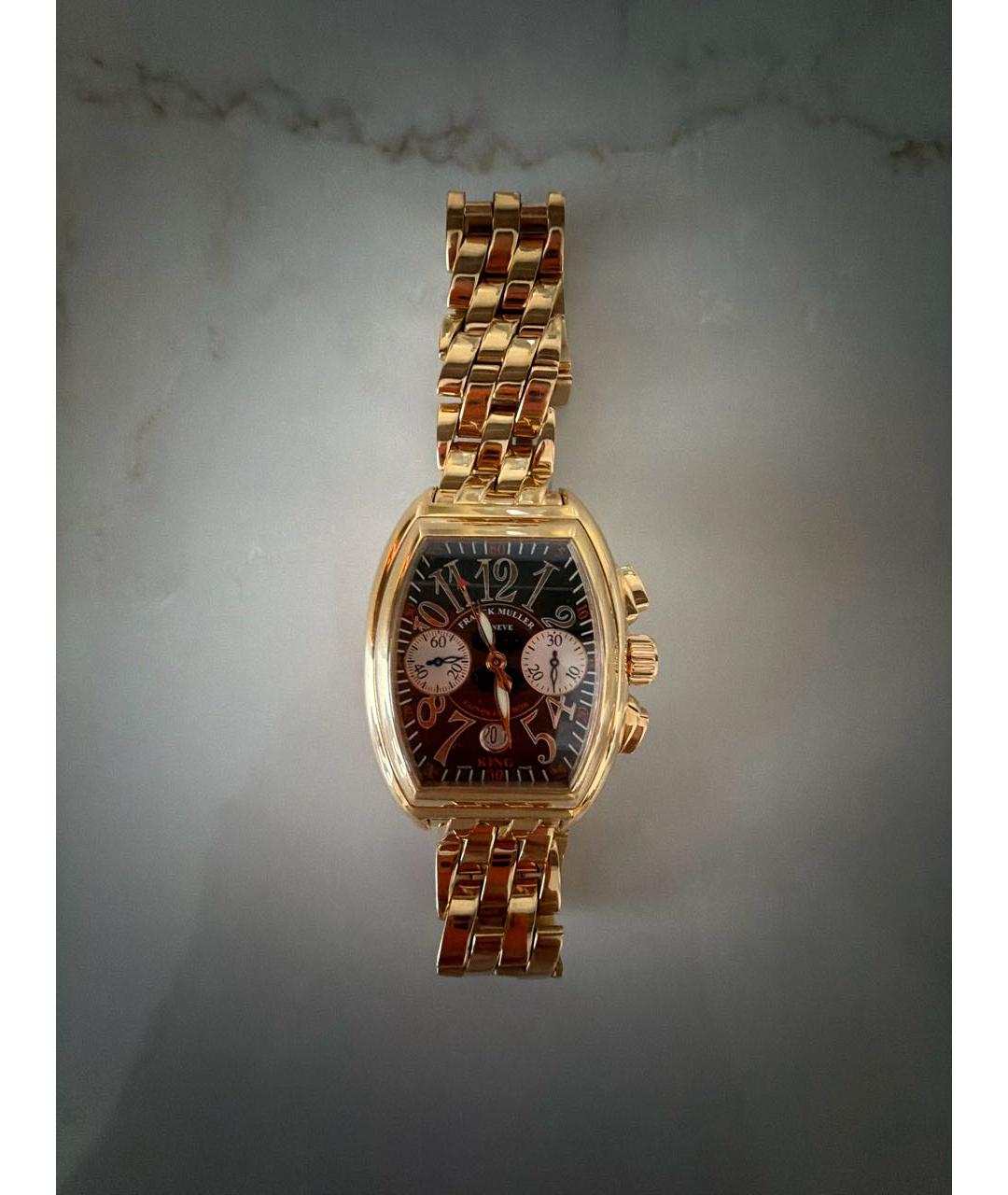 FRANCK MULLER Золотые часы из желтого золота, фото 4