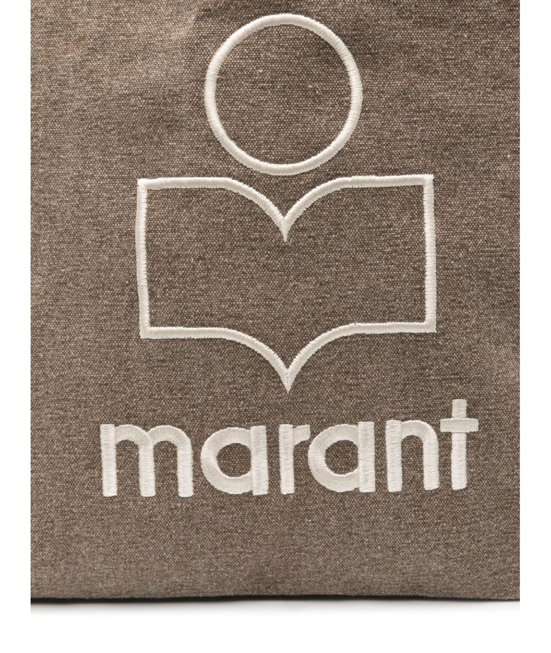 ISABEL MARANT Хаки сумка тоут, фото 2