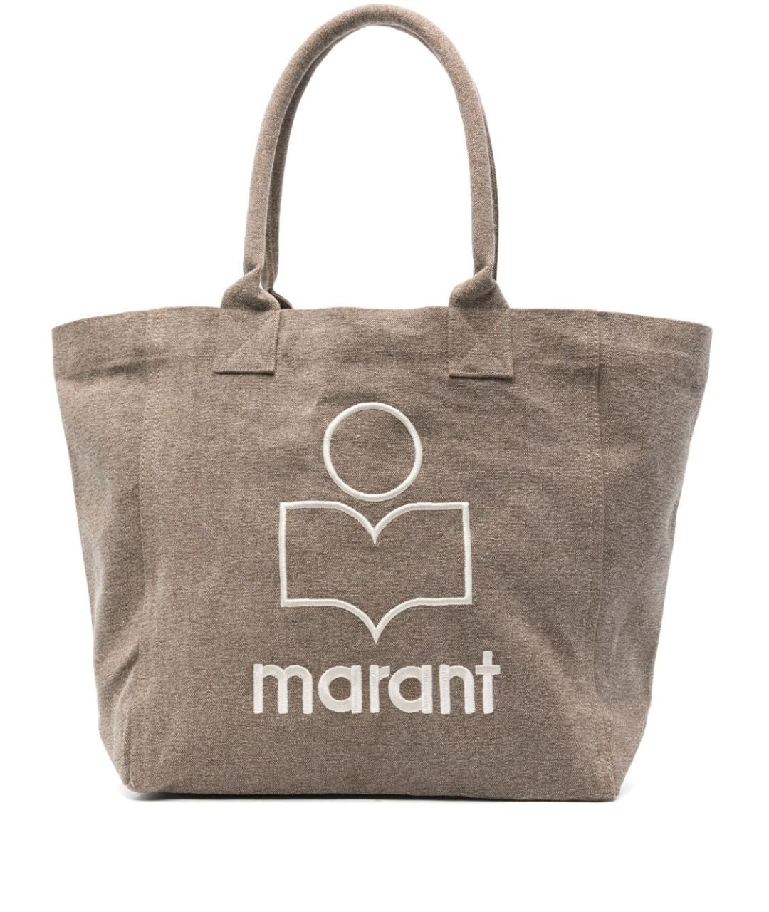 ISABEL MARANT Хаки сумка тоут, фото 1