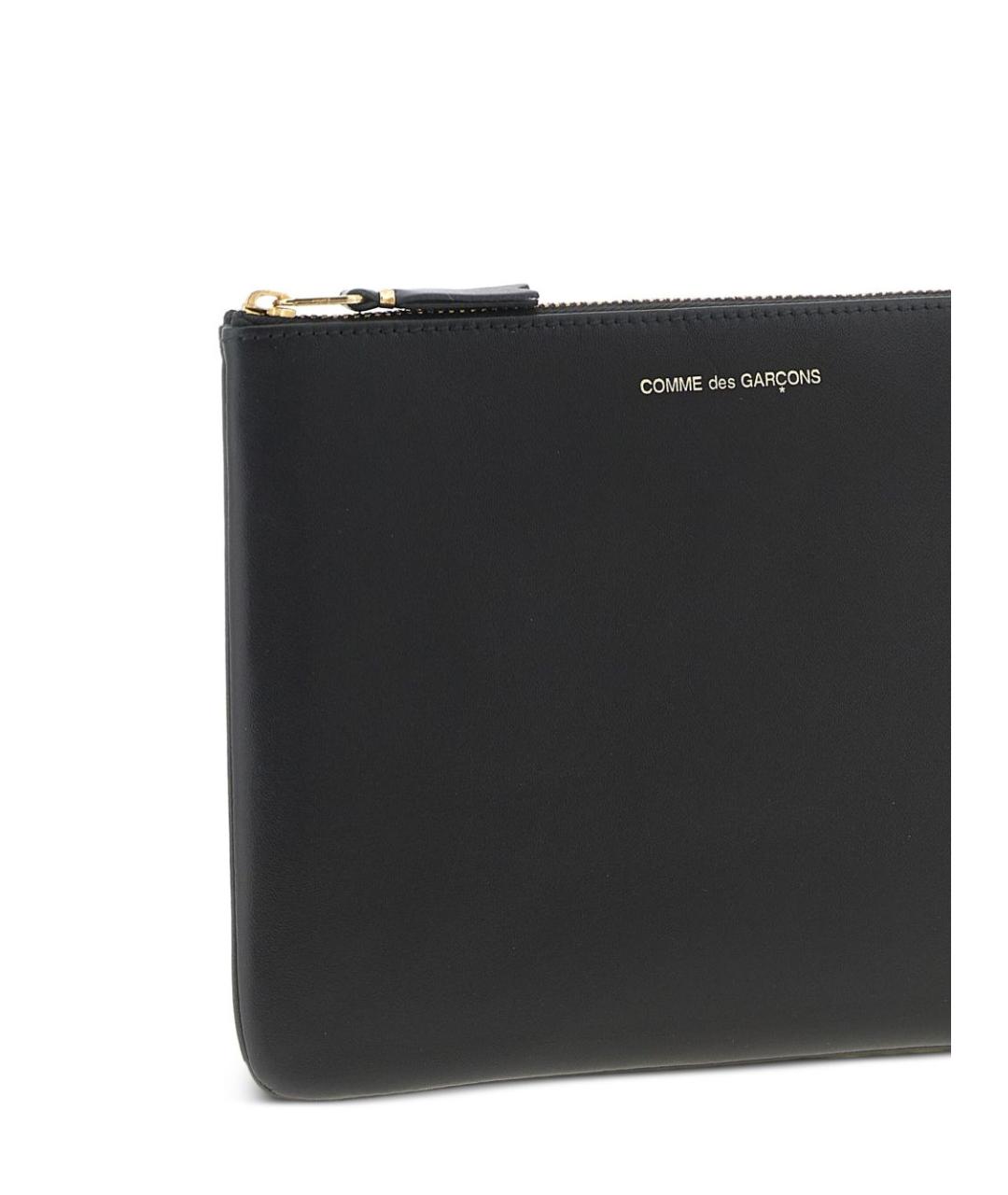 COMME DES GARÇONS WALLET Черный кошелек, фото 3