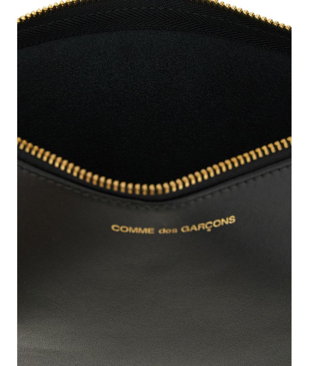 COMME DES GARÇONS WALLET Черный кошелек, фото 2
