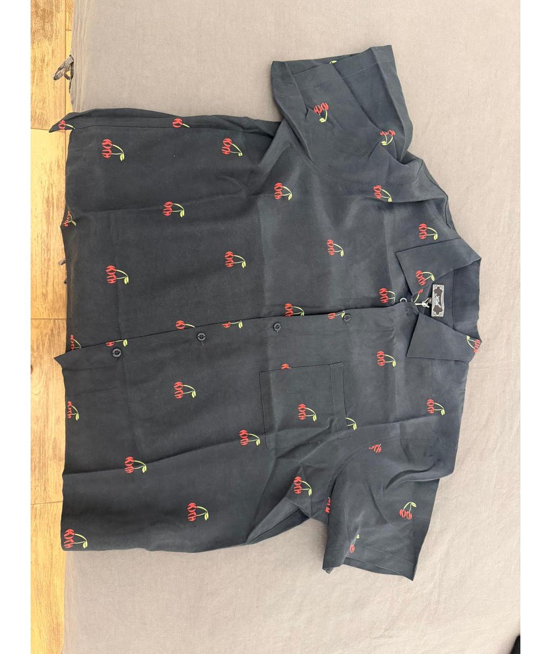 KITH Черная хлопковая кэжуал рубашка, фото 4