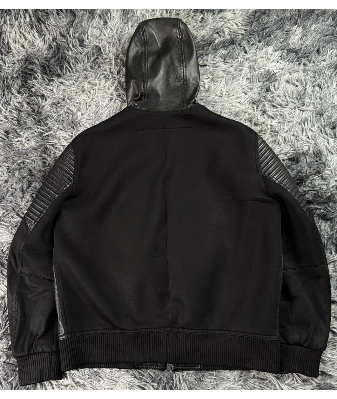 GIVENCHY Черная кожаная куртка, фото 2
