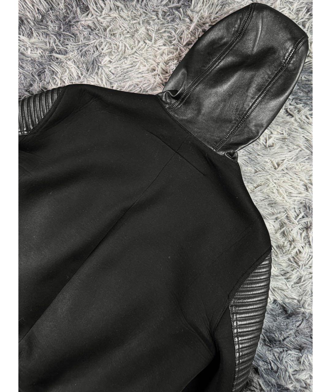 GIVENCHY Черная кожаная куртка, фото 3