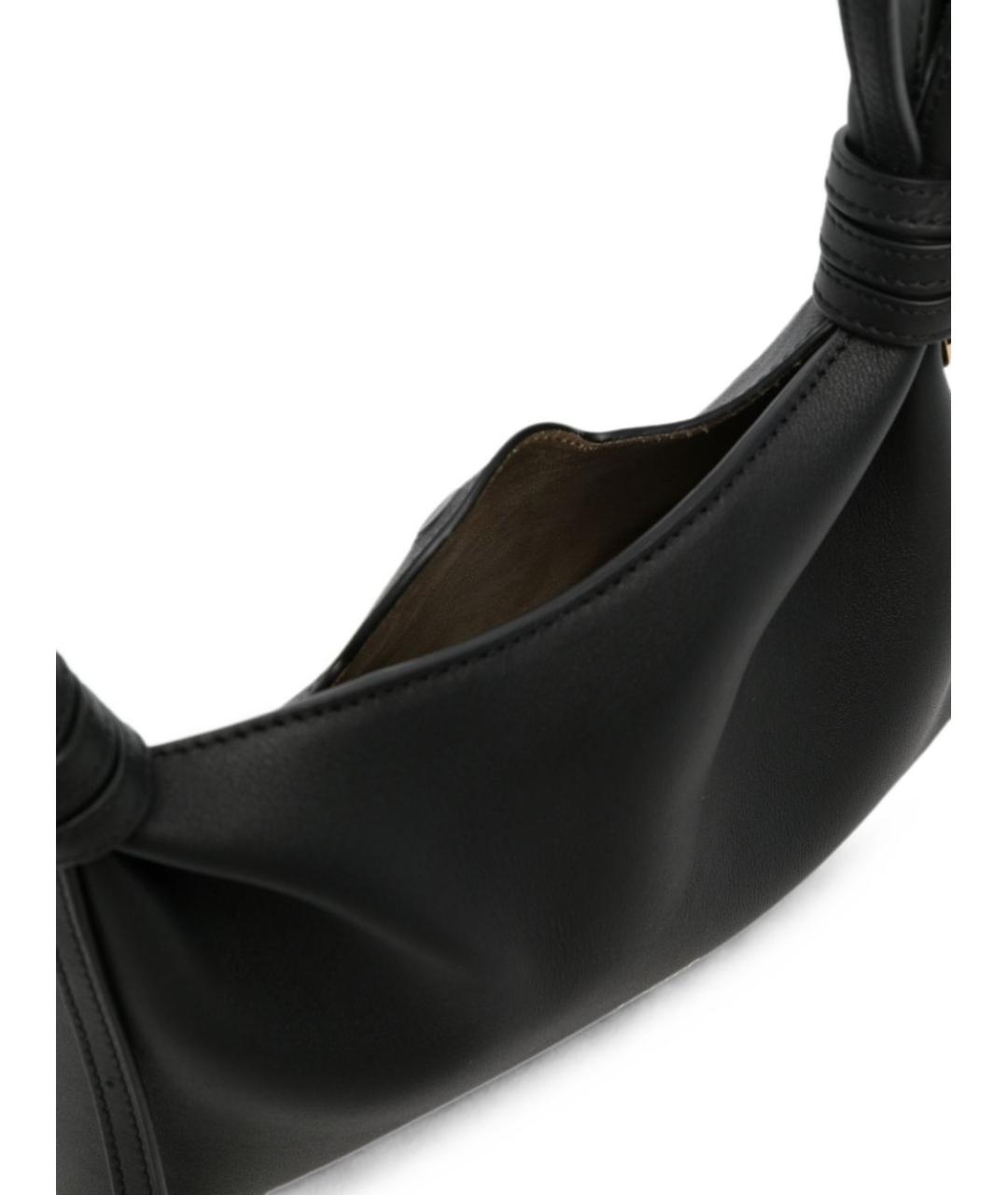 LOEWE Черная кожаная сумка через плечо, фото 3