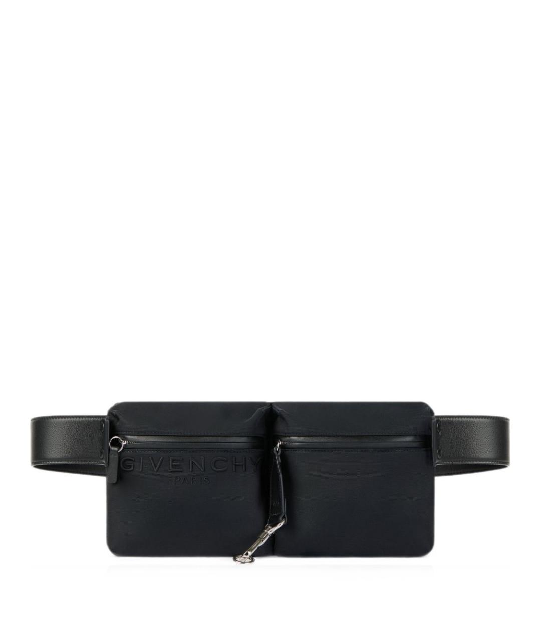 GIVENCHY Черная синтетическая сумка тоут, фото 1