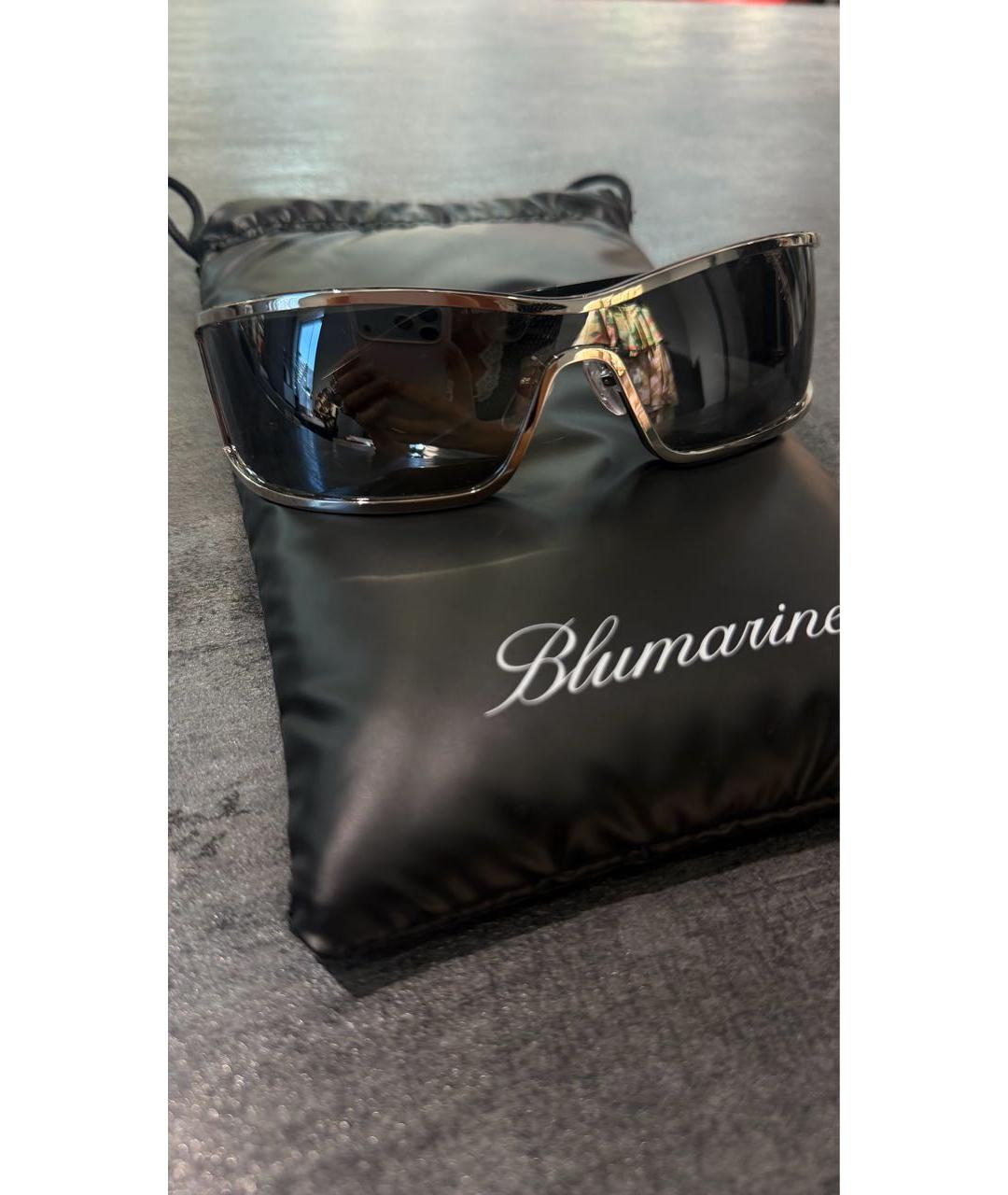BLUMARINE Черные солнцезащитные очки, фото 3