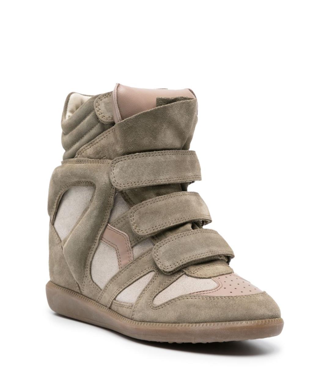 ISABEL MARANT Бежевые кроссовки, фото 4