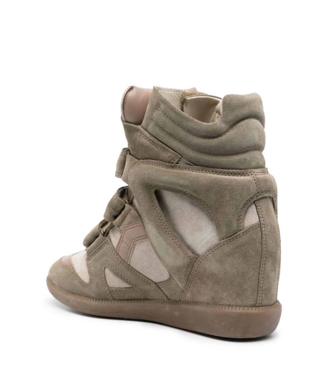 ISABEL MARANT Бежевые кроссовки, фото 3
