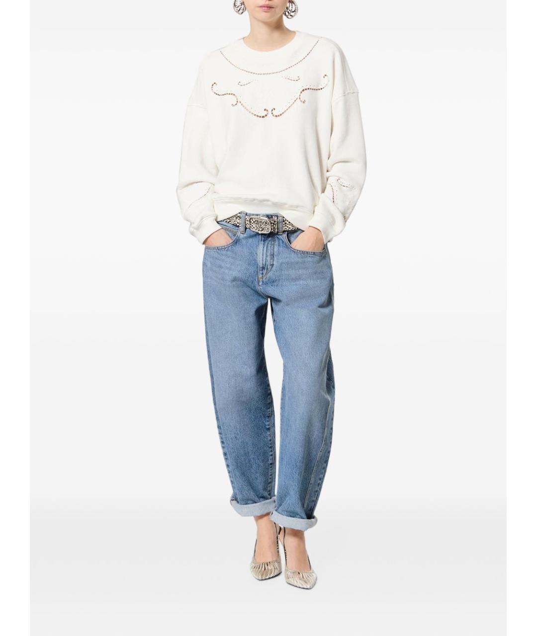 ISABEL MARANT Голубые прямые джинсы, фото 6