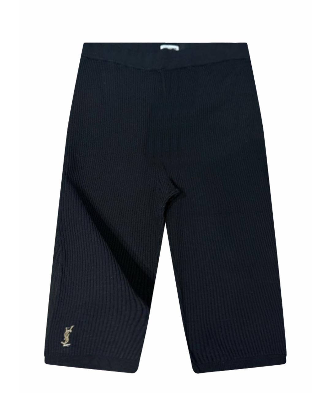 SAINT LAURENT Черные шорты, фото 1