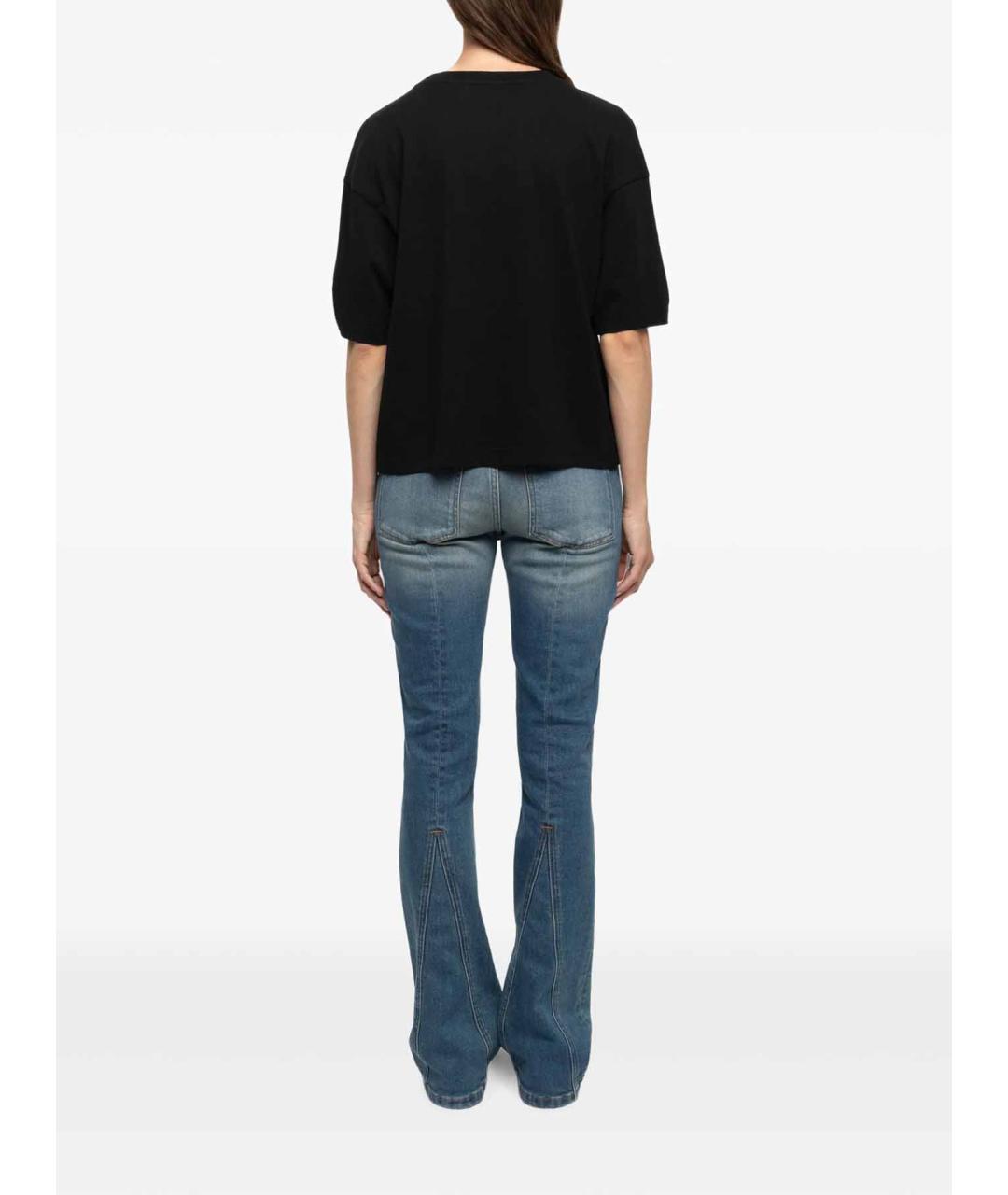 ZADIG & VOLTAIRE Черная хлопковая футболка, фото 3