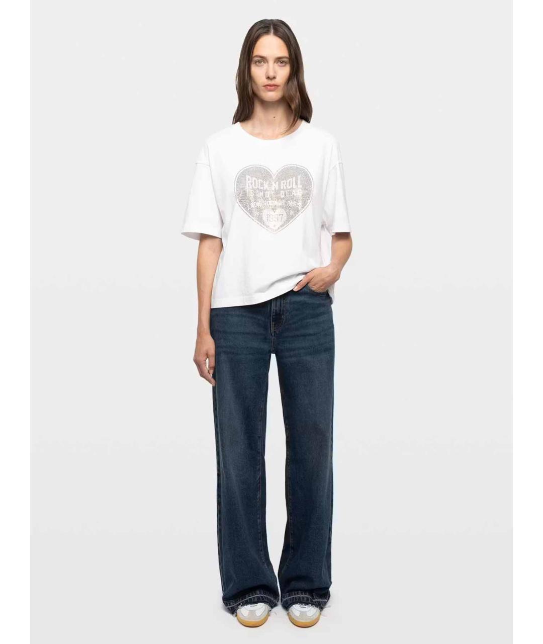 ZADIG & VOLTAIRE Белая хлопковая футболка, фото 2