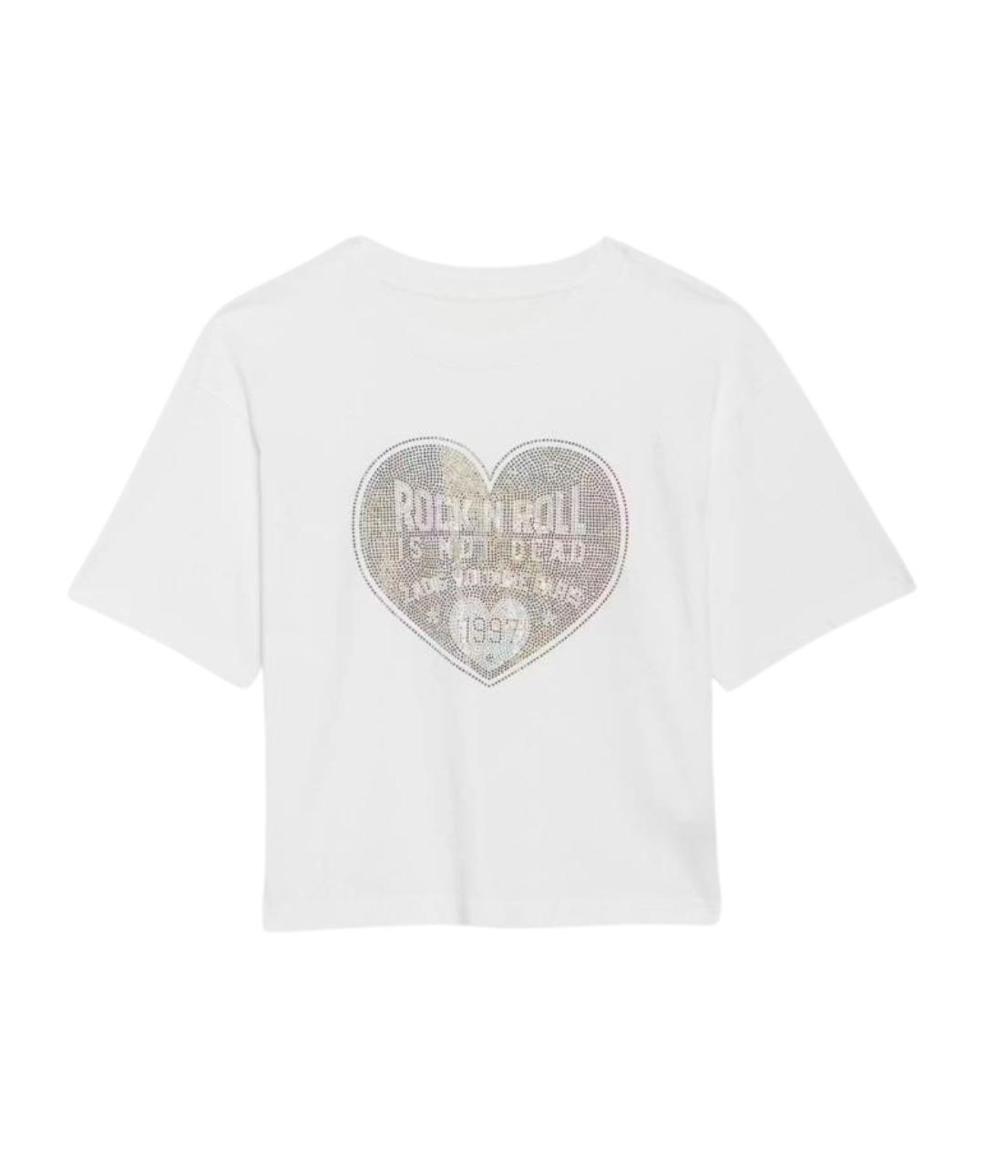 ZADIG & VOLTAIRE Белая хлопковая футболка, фото 1