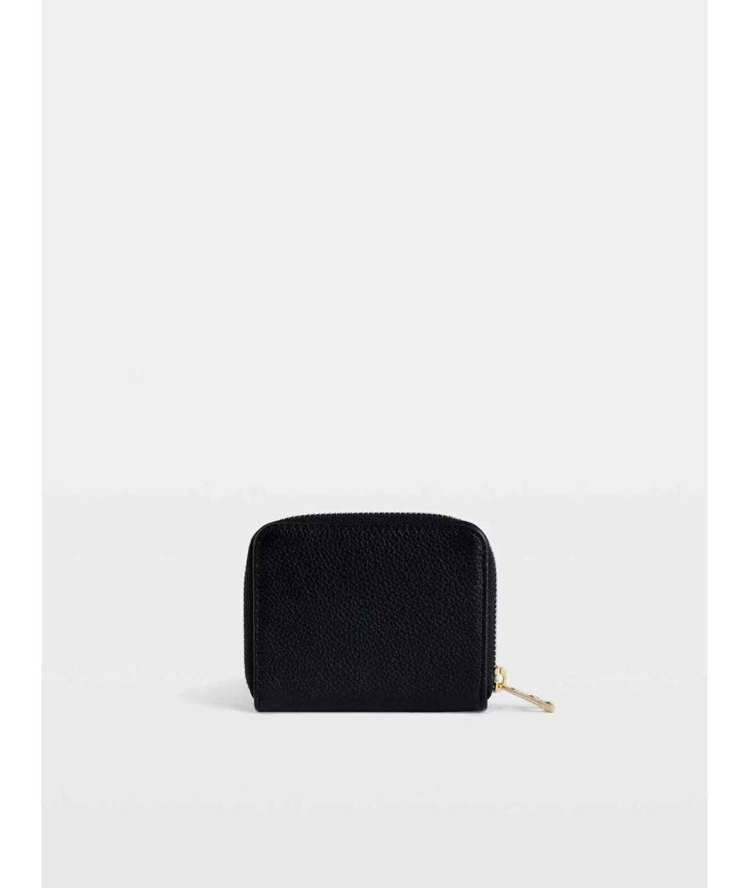 ZADIG & VOLTAIRE Черный кожаный кошелек, фото 2
