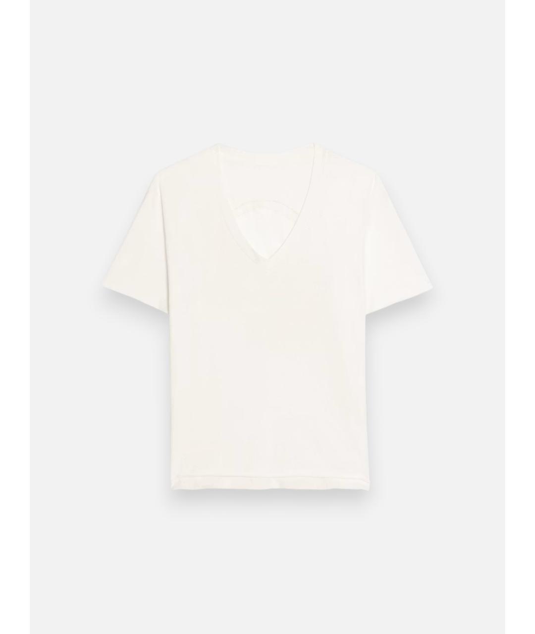 ZADIG & VOLTAIRE Белая хлопковая футболка, фото 7