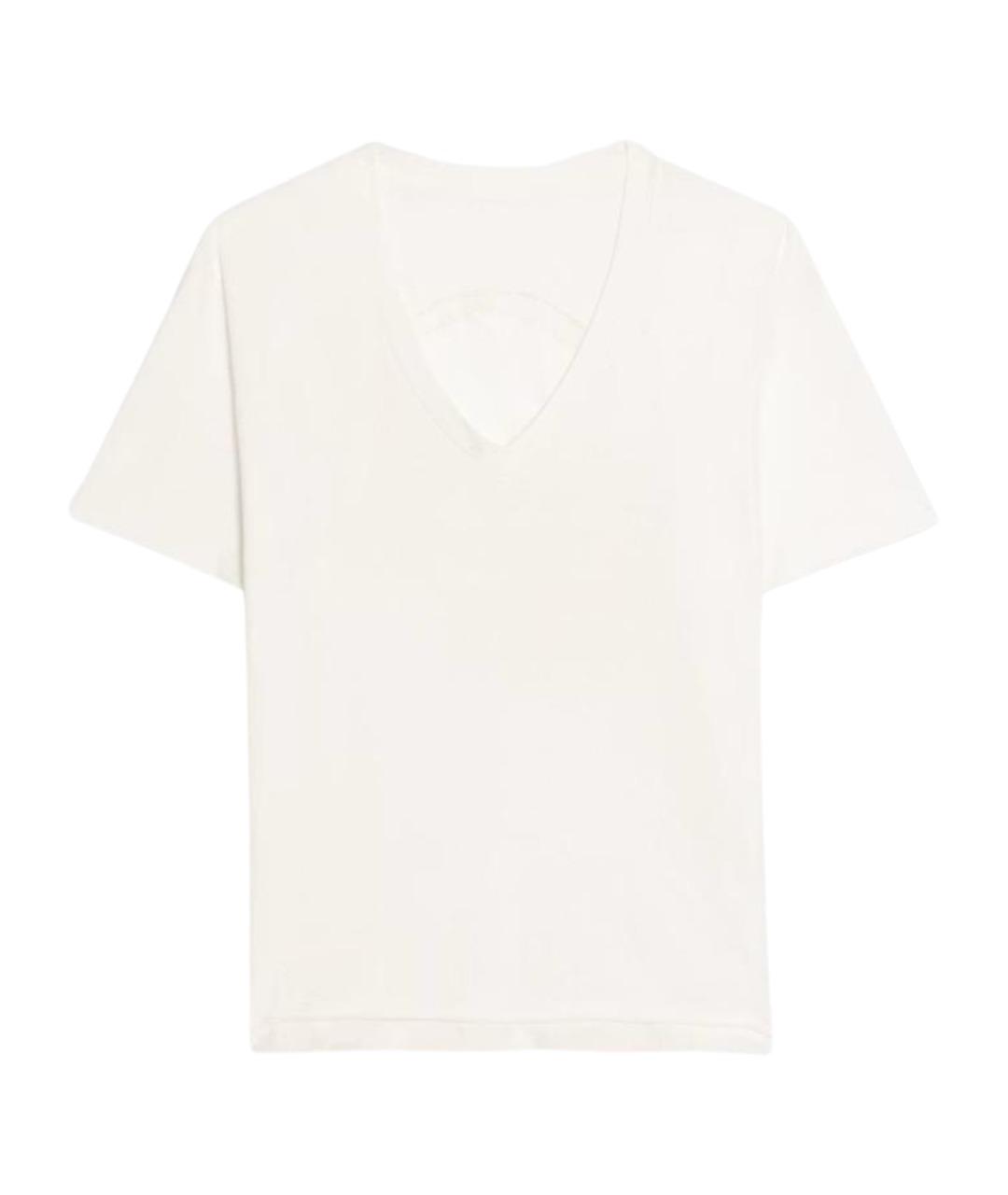 ZADIG & VOLTAIRE Белая хлопковая футболка, фото 1