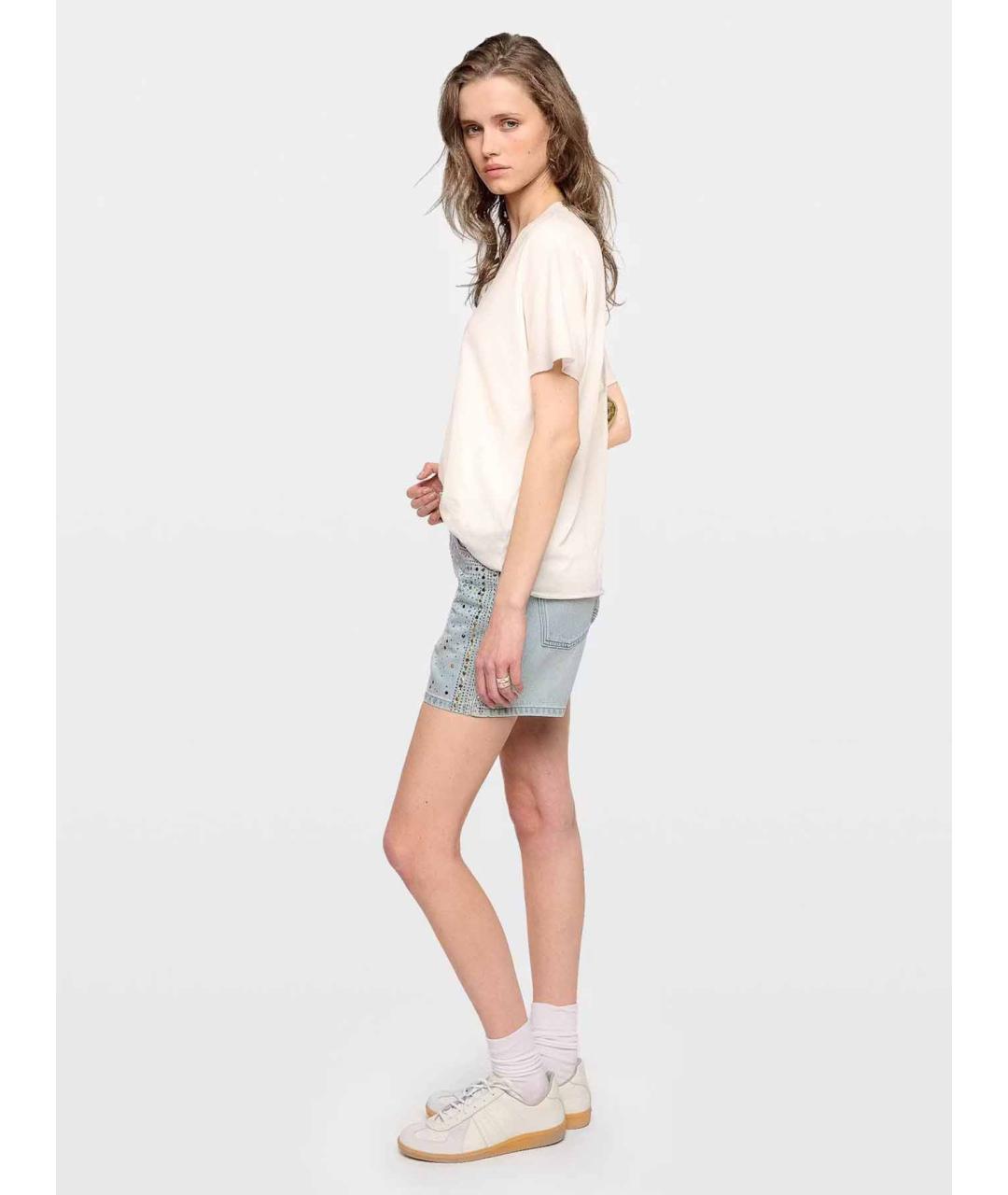 ZADIG & VOLTAIRE Белая хлопковая футболка, фото 4