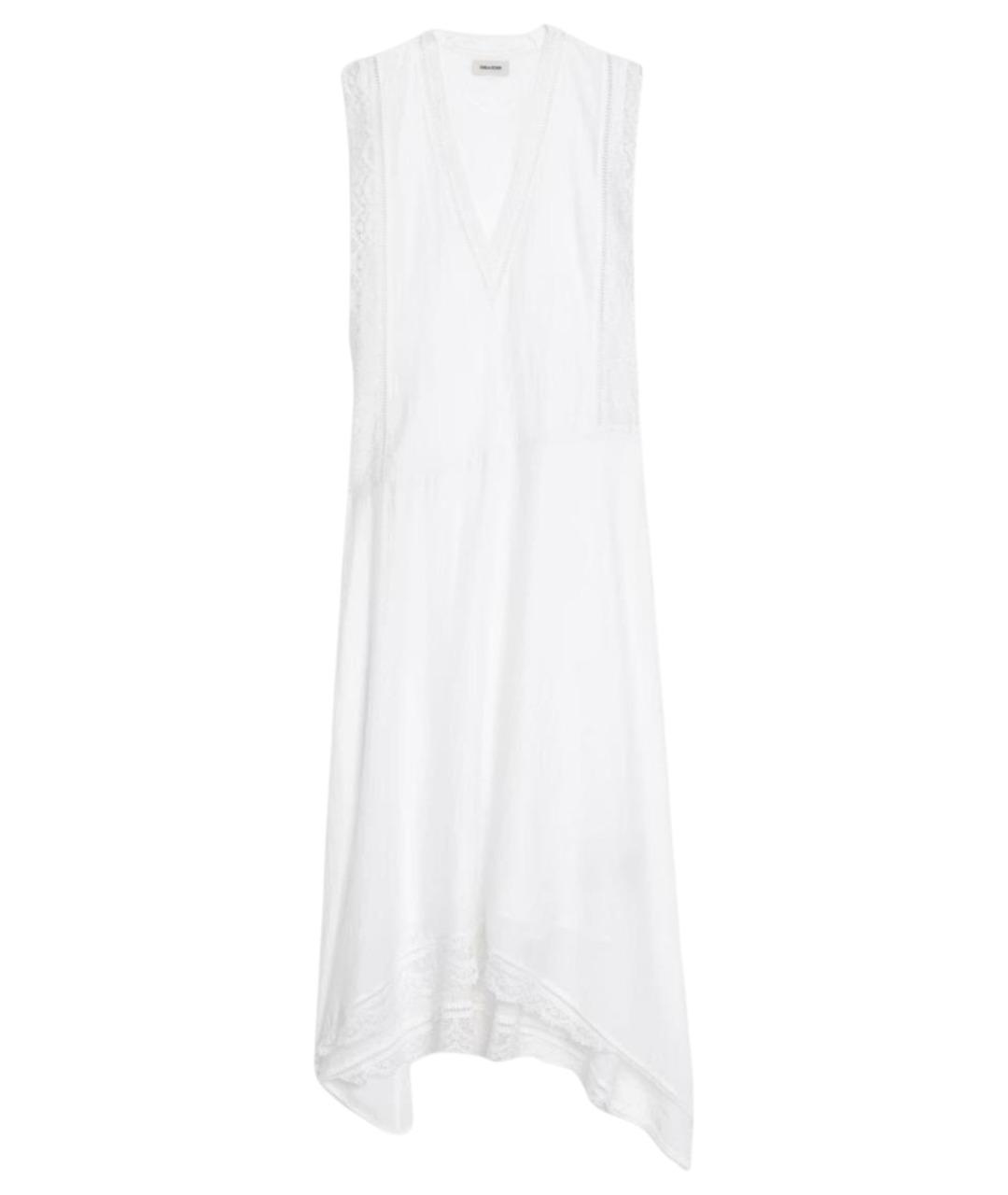 ZADIG & VOLTAIRE Белое хлопковое повседневное платье, фото 1