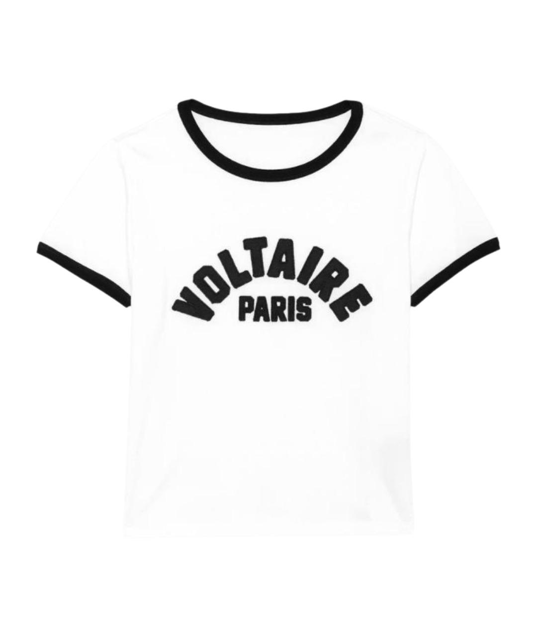 ZADIG & VOLTAIRE Белая хлопковая футболка, фото 1