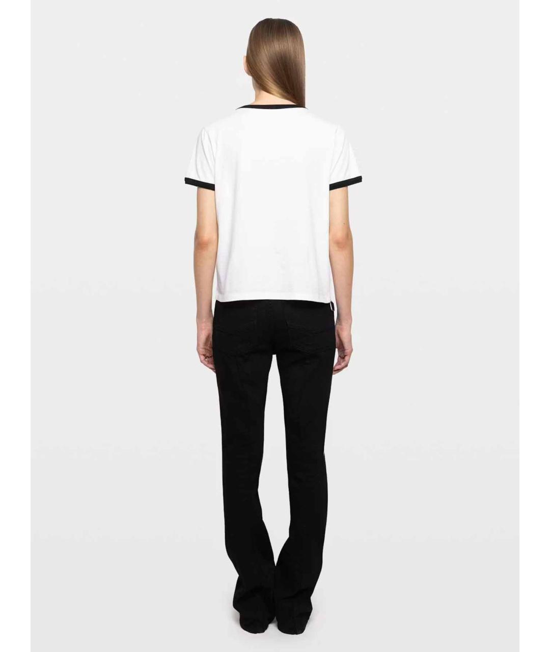 ZADIG & VOLTAIRE Белая хлопковая футболка, фото 3