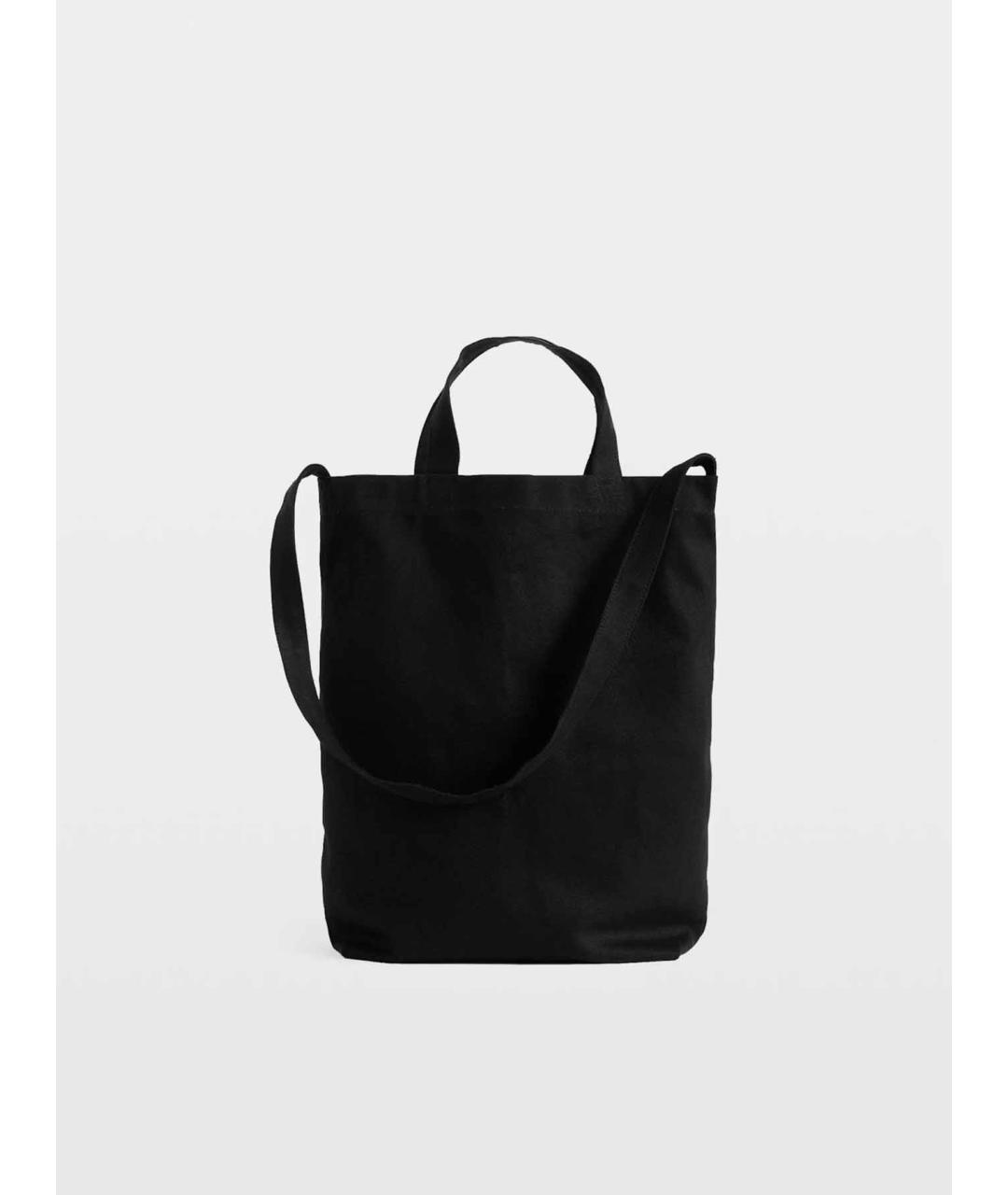 ZADIG & VOLTAIRE Черная хлопковая сумка тоут, фото 2