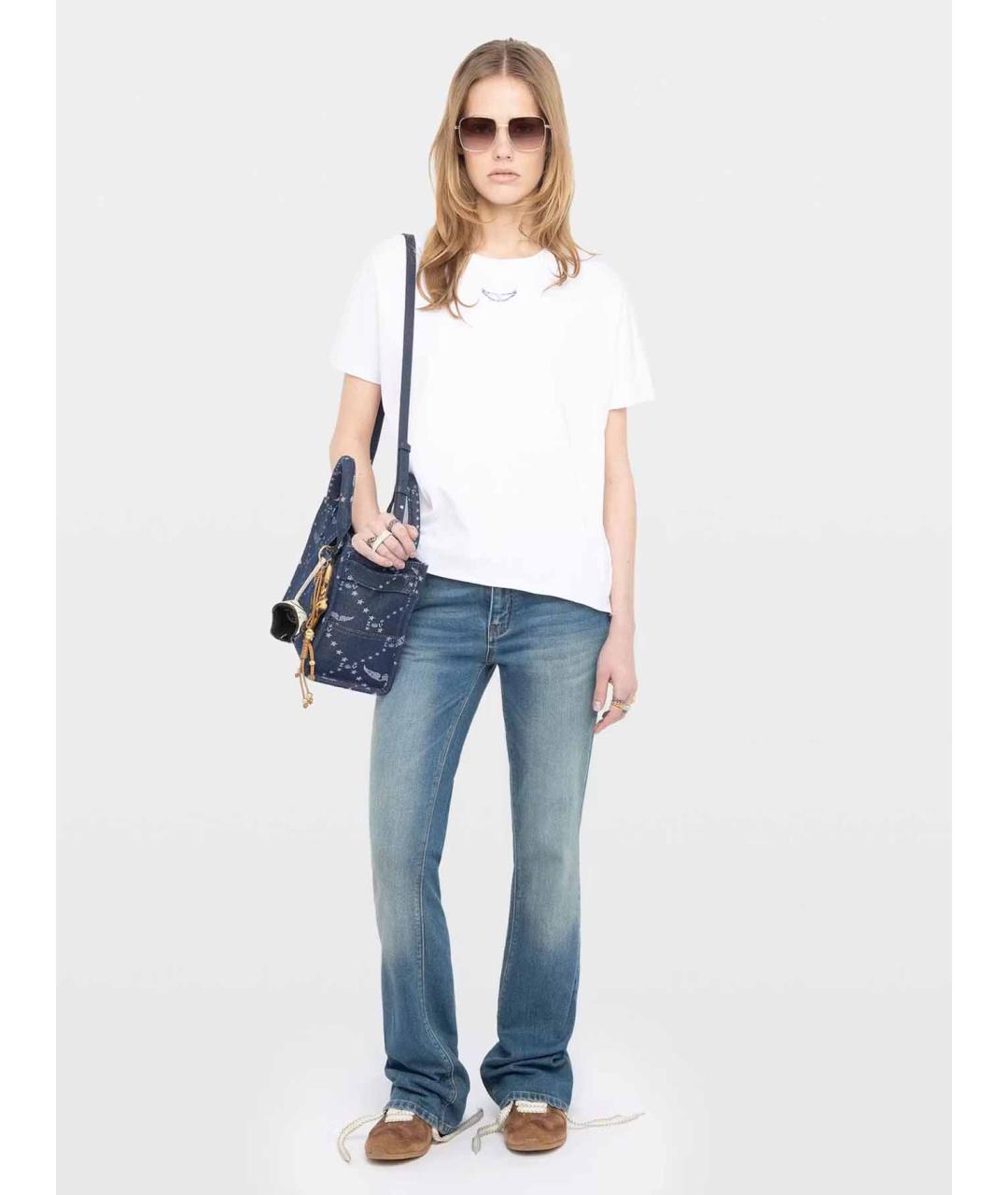 ZADIG & VOLTAIRE Белая хлопковая футболка, фото 2