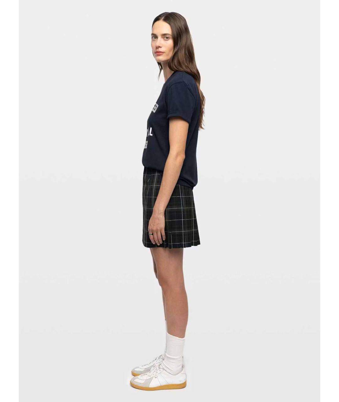 ZADIG & VOLTAIRE Мульти полиэстеровая юбка мини, фото 4