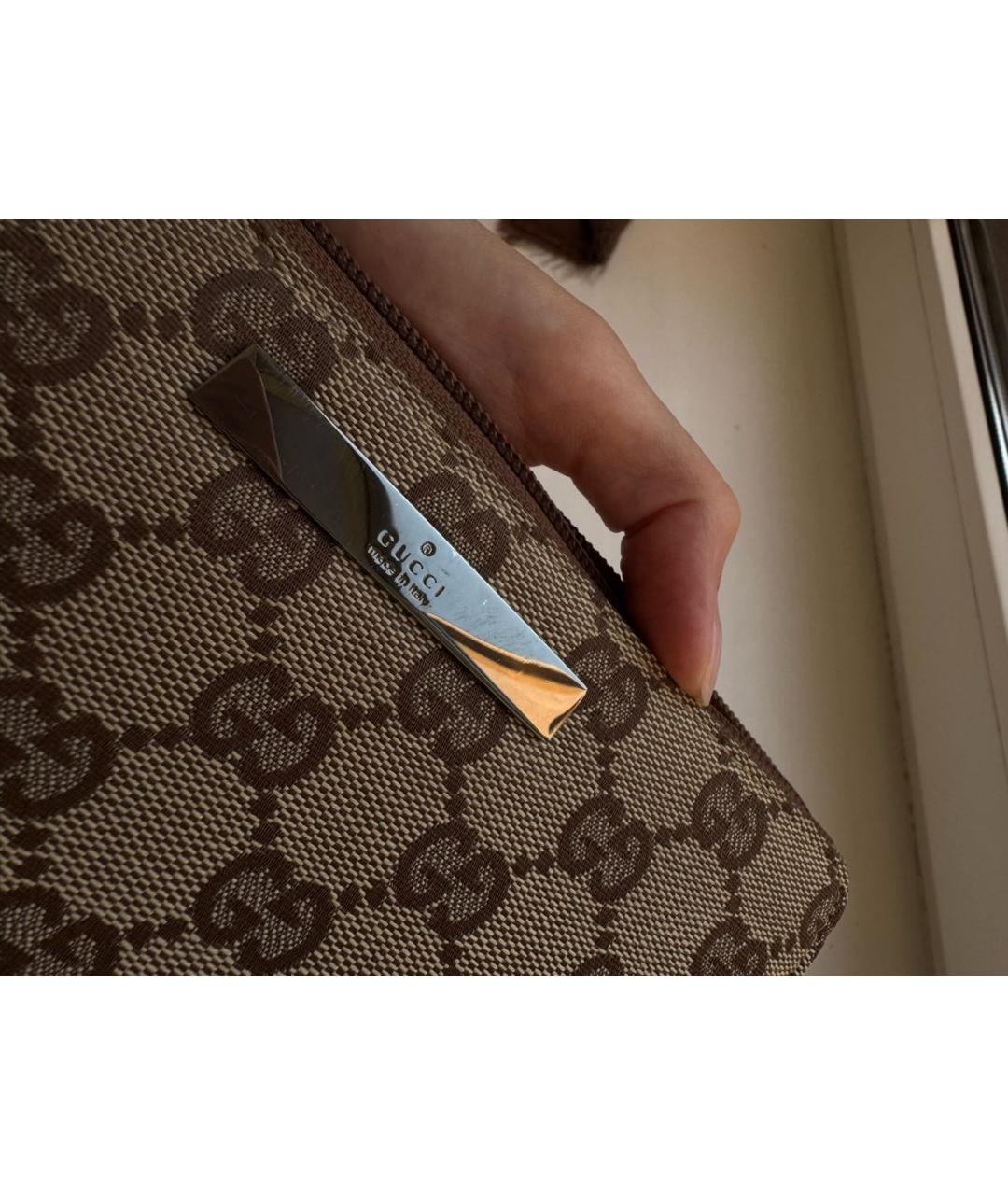 GUCCI Бежевый кошелек, фото 4