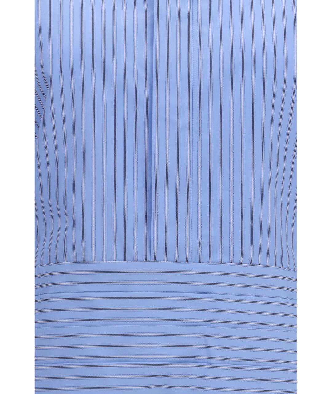 SACAI Синяя полиэстеровая рубашка, фото 3