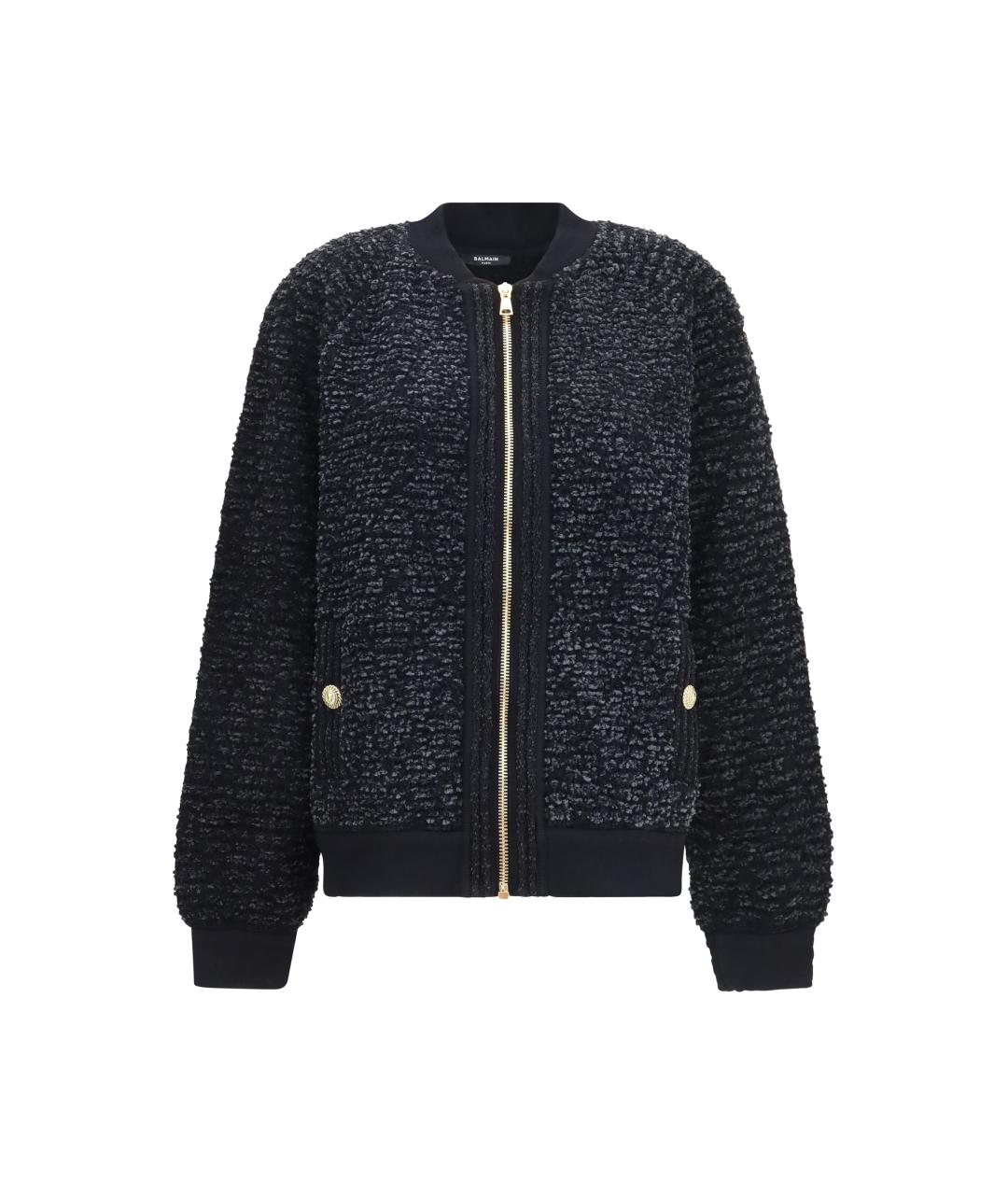 BALMAIN Черная куртка, фото 1