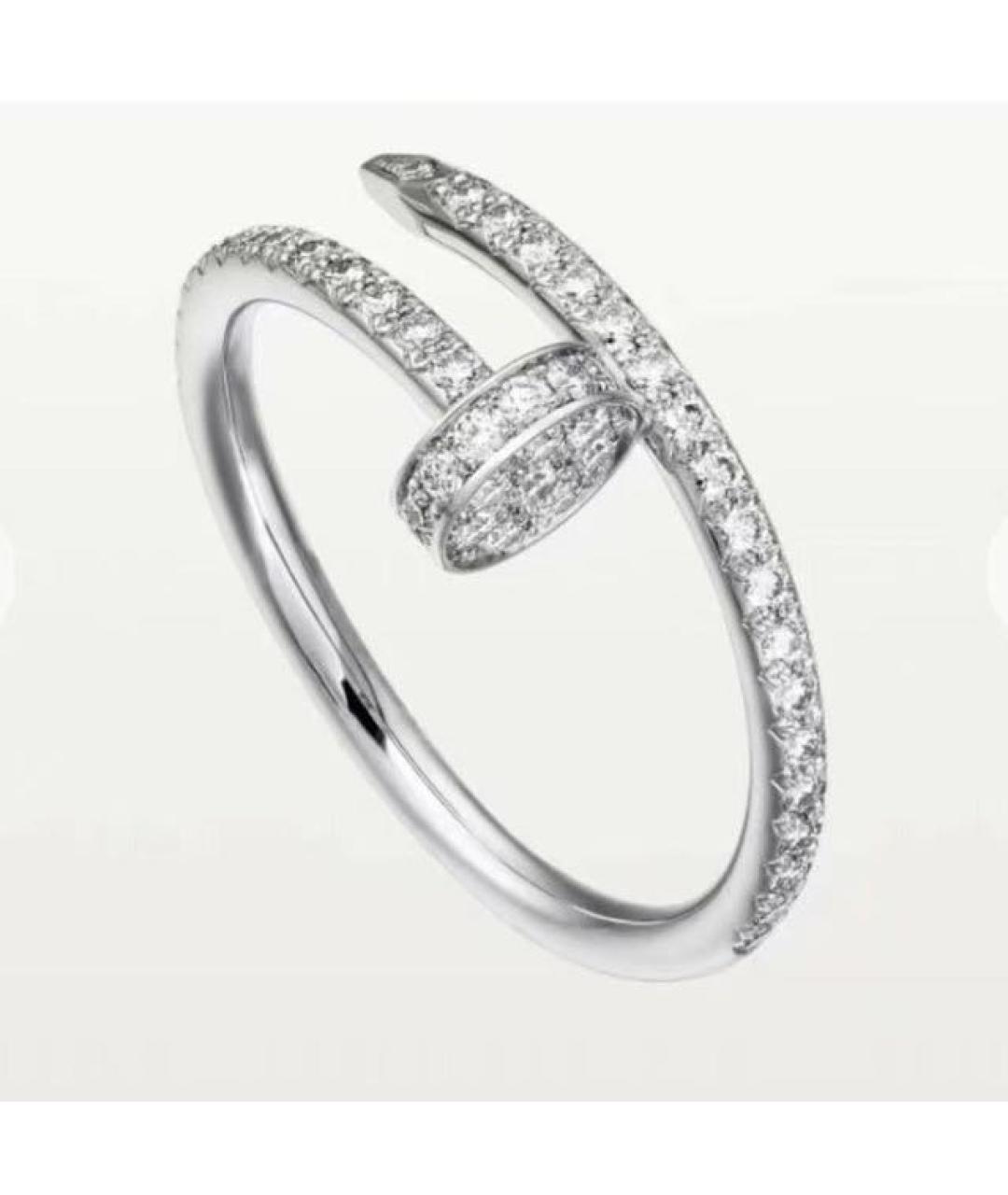 CARTIER Белое кольцо из белого золота, фото 7