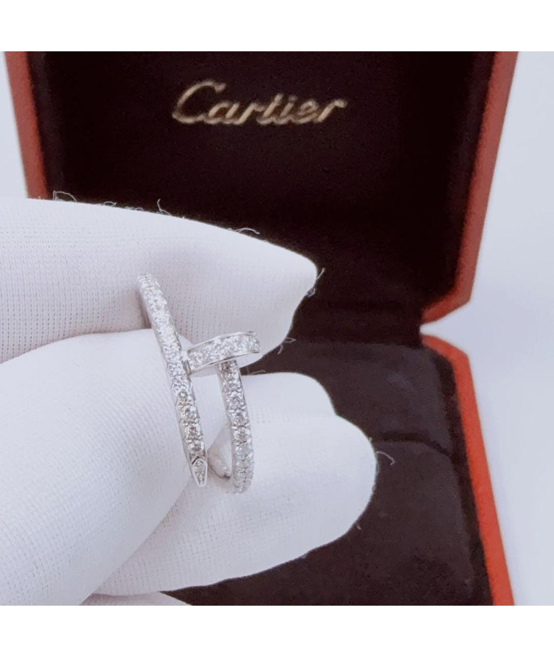 CARTIER Белое кольцо из белого золота, фото 3
