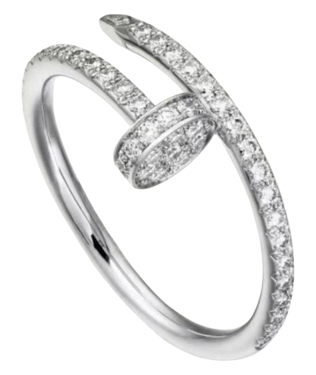 CARTIER Белое кольцо из белого золота, фото 1