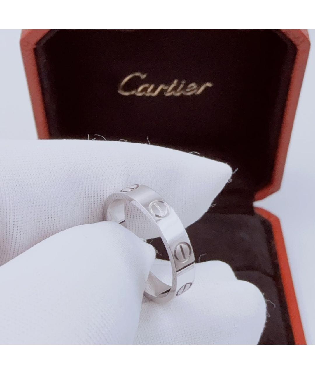 CARTIER Белое кольцо из белого золота, фото 6