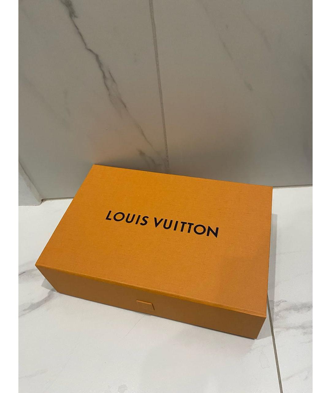 LOUIS VUITTON Черная кожаная сумка с короткими ручками, фото 6