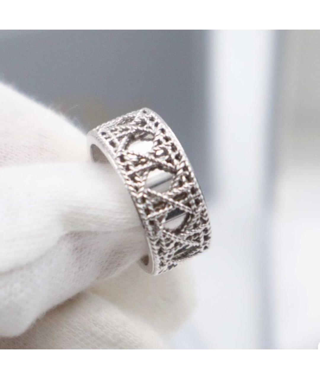 CHRISTIAN DIOR Белое кольцо из белого золота, фото 3