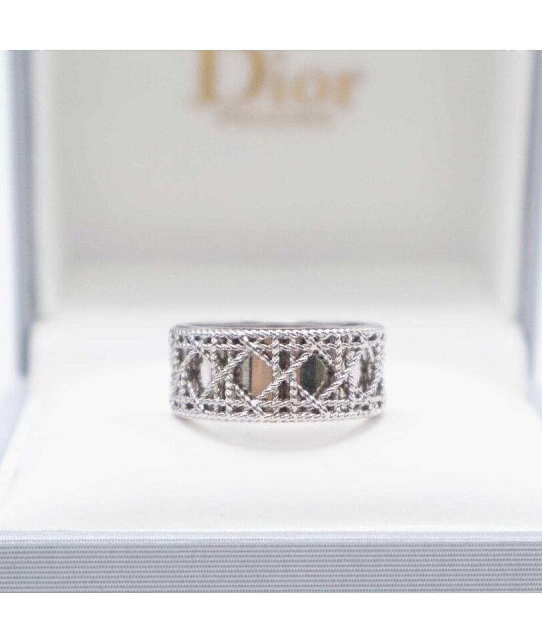 CHRISTIAN DIOR Белое кольцо из белого золота, фото 7