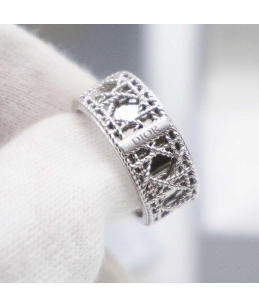 CHRISTIAN DIOR Белое кольцо из белого золота, фото 4