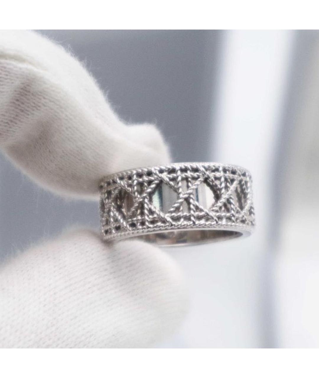 CHRISTIAN DIOR Белое кольцо из белого золота, фото 5