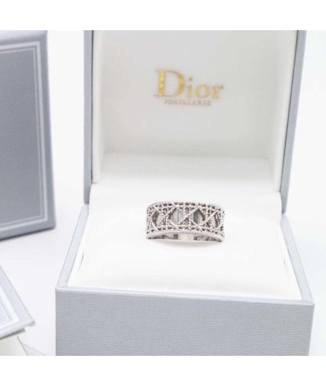CHRISTIAN DIOR Белое кольцо из белого золота, фото 6