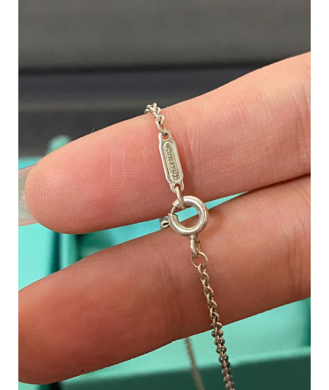 TIFFANY&CO Черный серебряный кулон, фото 7