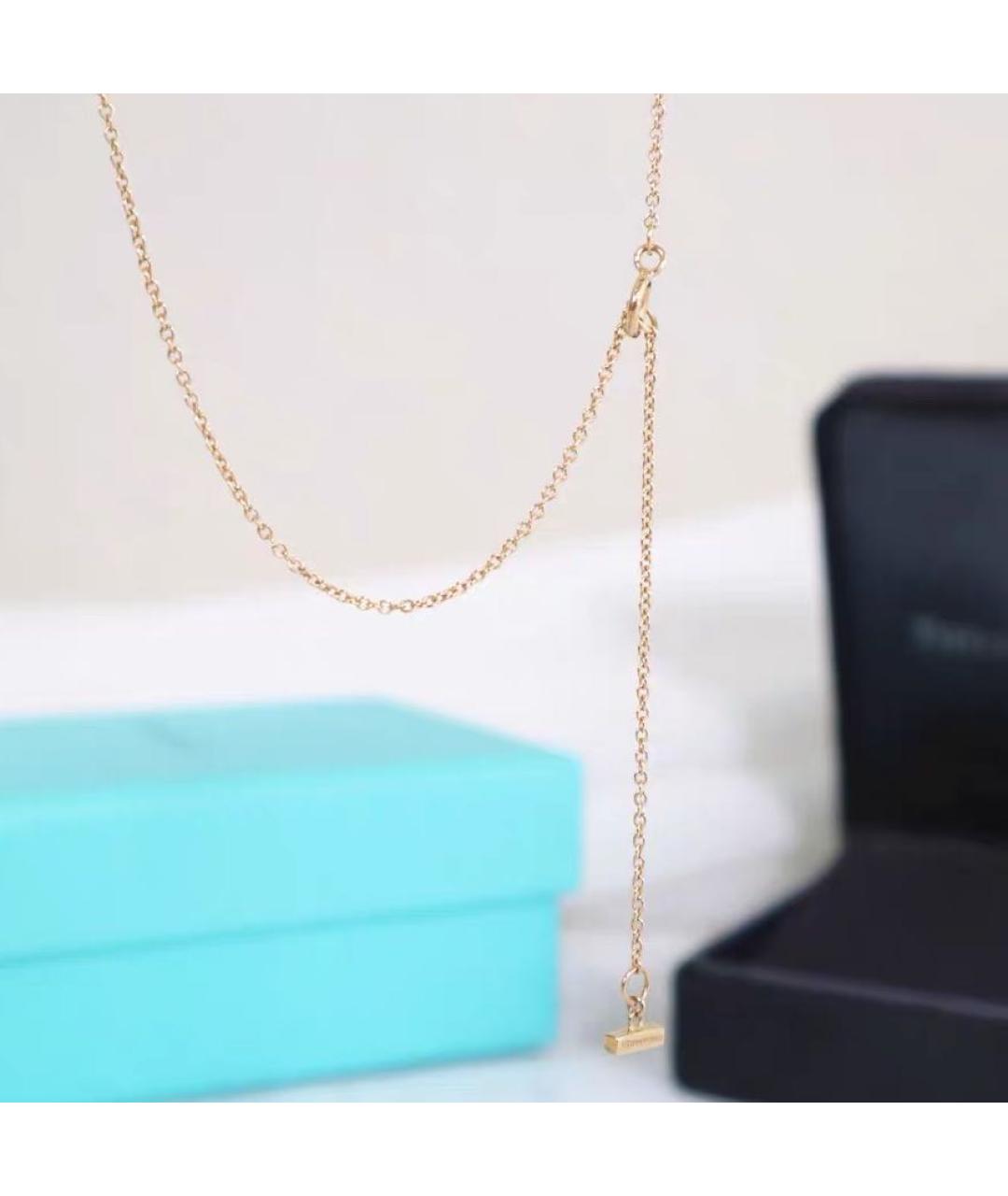 TIFFANY&CO Черное колье из желтого золота, фото 5