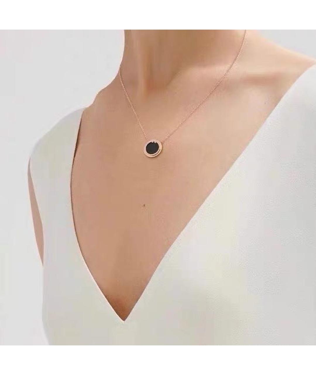 TIFFANY&CO Черное колье из желтого золота, фото 6