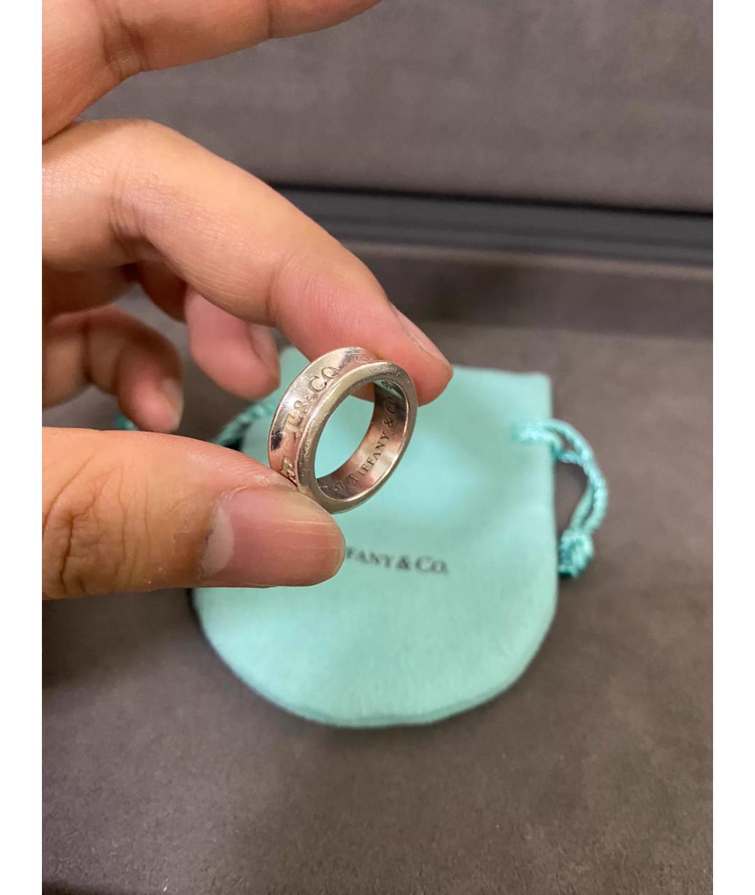 TIFFANY&CO Серебряное серебряное кольцо, фото 4