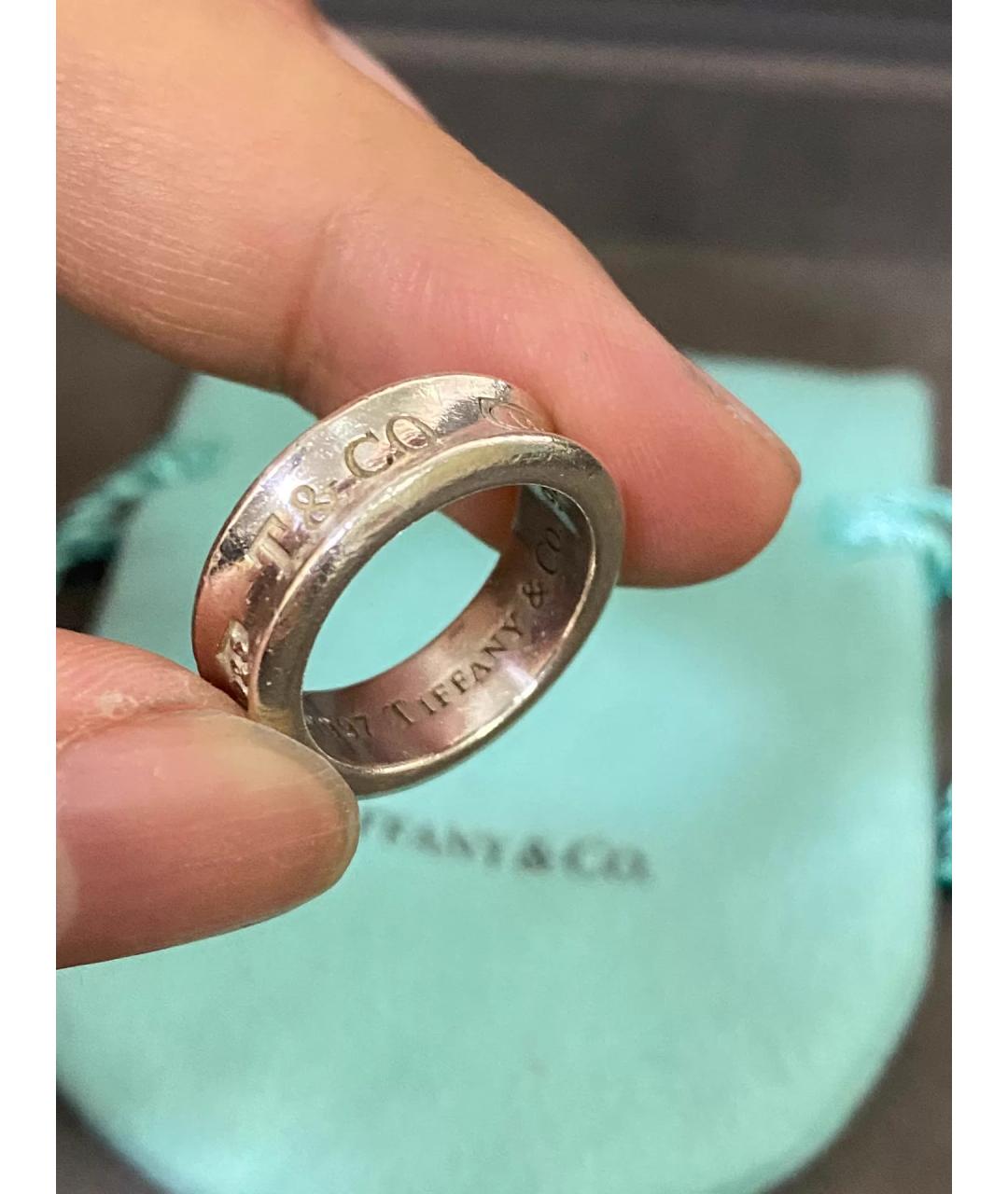 TIFFANY&CO Серебряное серебряное кольцо, фото 7